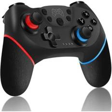 Trådløs controller til Nintendo Switch Bluetooth Joystick Switch Pro Switch Controller med genopladeligt batteri-Turbo-6-akset