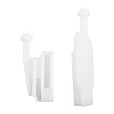 2st/set Strålkastarjusteringsfäste Plast kompatibel med BMW E39 5-serie Ansiktslyftning 2000-2003 Auto Car Angel Eyes Plast Biltillbehör