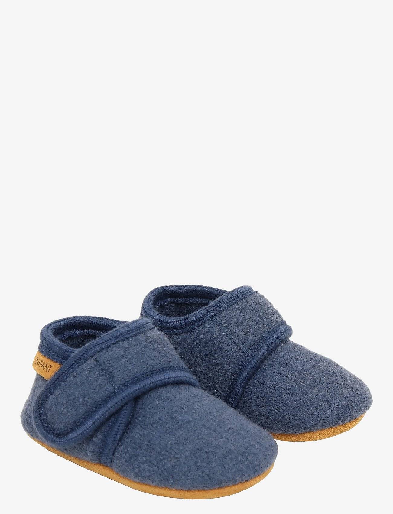 En Fant Baby Wool Slippers - Navy - 17\18