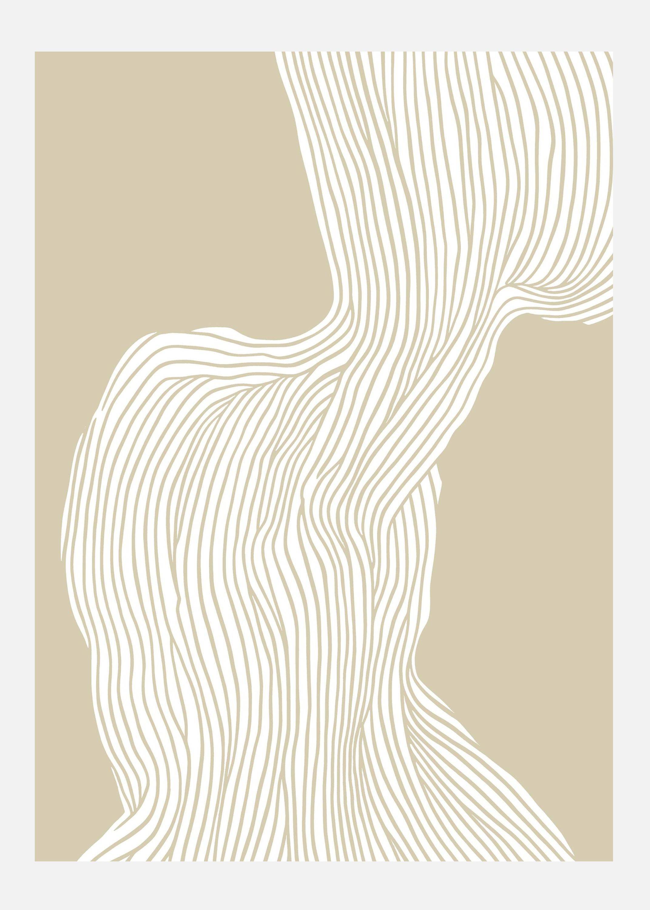 Fibers No 3 Canvastavla (70x100 cm)