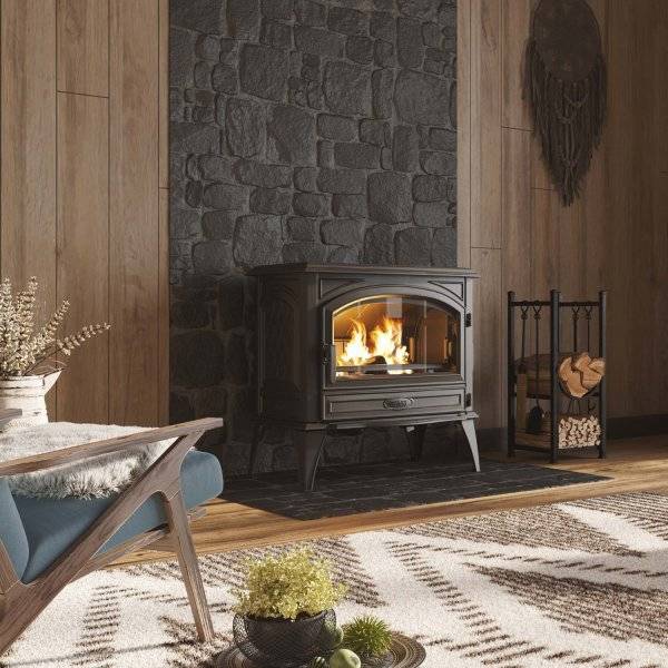 Gjutjärnskamin Dovre 760WD (Gjutjärnskamin Dovre 760WD: Friskluftsanslutningskit)