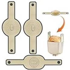 CANIPHA 3 st silikonbrödslingor silikonbrödhalsdukar för holländsk ugn, non-stick brödmatta, återanvändbar silikonsurdeg med långa handtag, för överföring av surdeg (2 stilar)