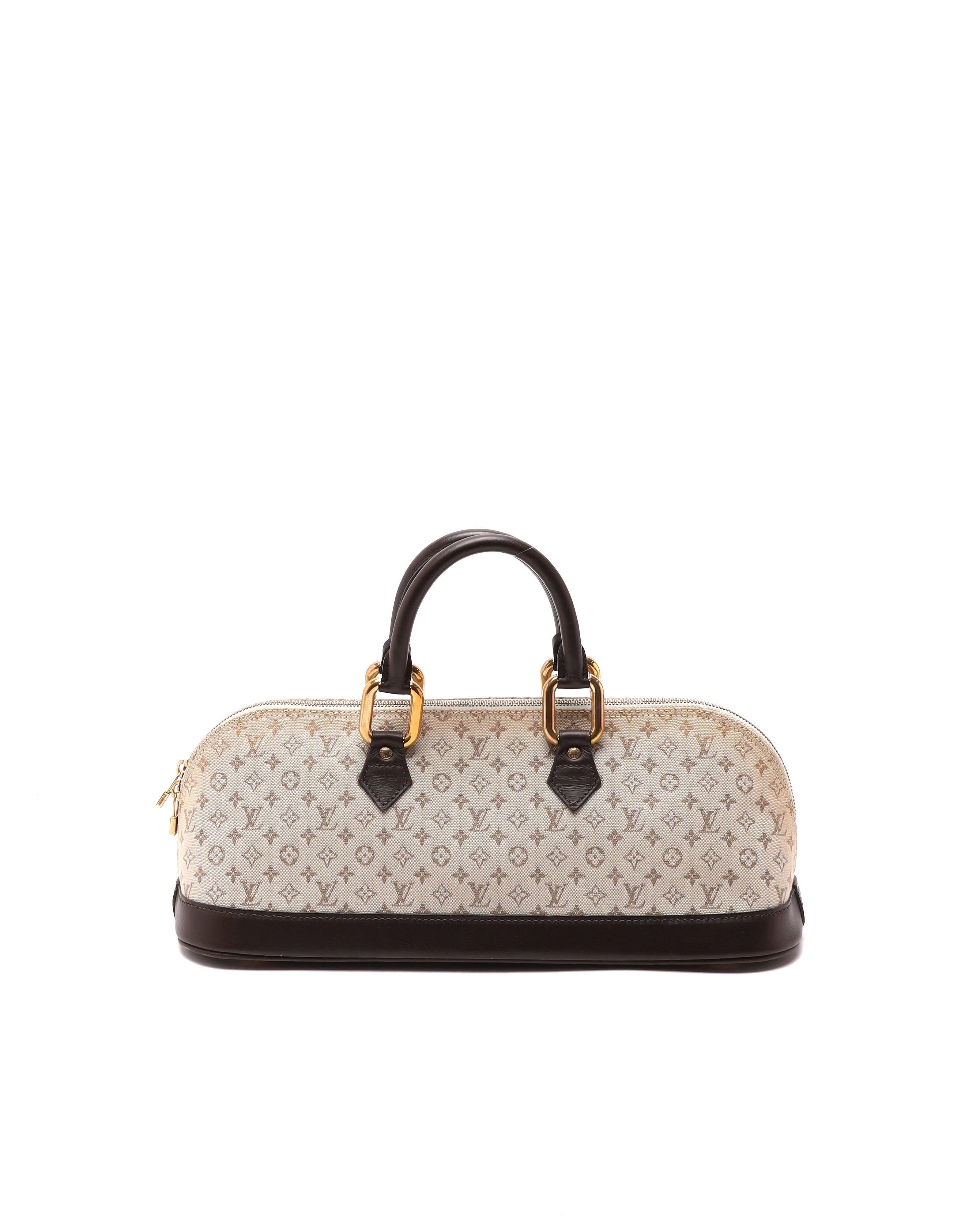 Louis Vuitton Mini Lin Alma Long Bag - Beige (One Size)
