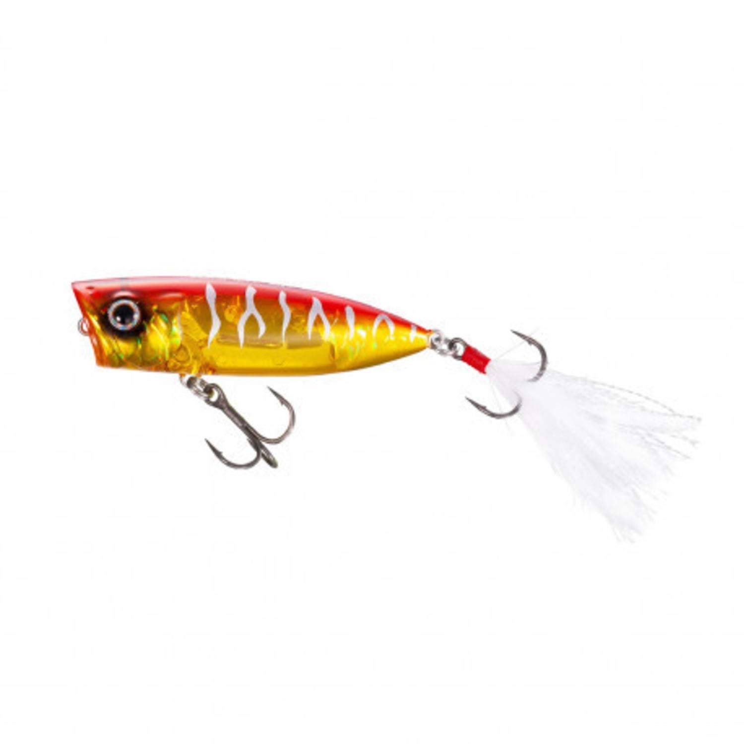 Shimano Bantam World Pop 69F Flash Boost Kyorin Tiger 009 Ferskvatten Popperbete för och Floder ZR-P69U Abborre, Sjöar, Dämningar, Dammar,