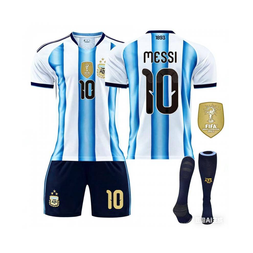 (10, 28) 26 FIFA New season  Argentina Jersey #10 Messi