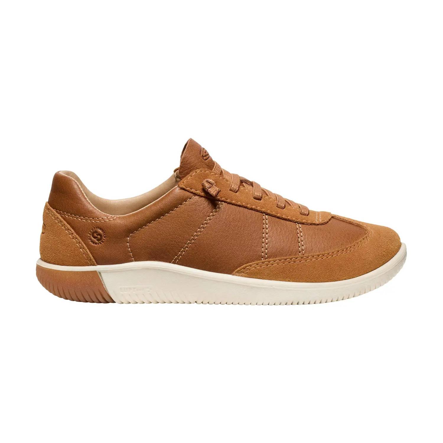 Keen KNX T-TOE dame sneakers, Chipmunk/Birch