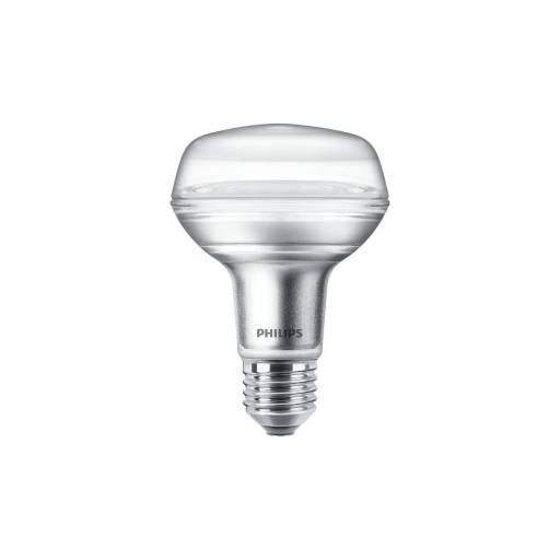 6 stk Corepro LED Spot R80 4W 827, 345 lumen, E27, 36°
