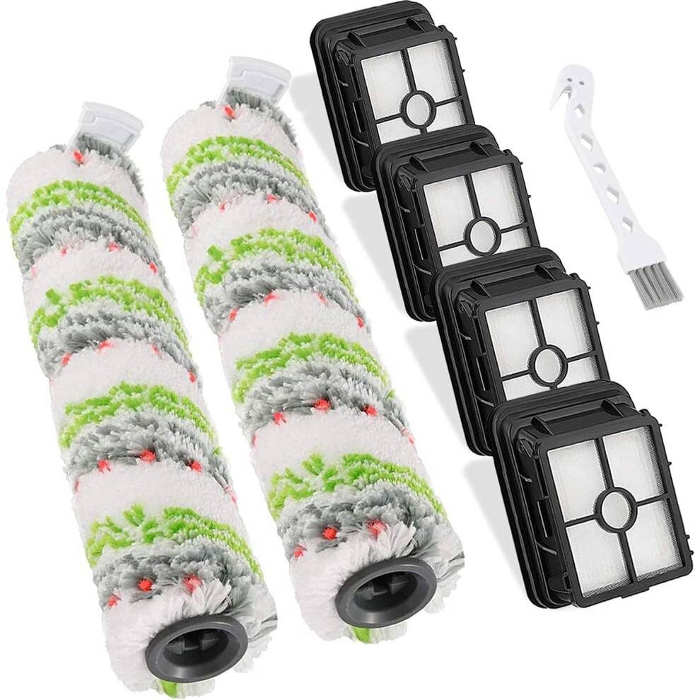 HEPA-filtre til støvsuger med høj effektivitet, let at installere Pet Pro-børsteruller til flere overflader, perfekt pasform til Bissell CrossWave