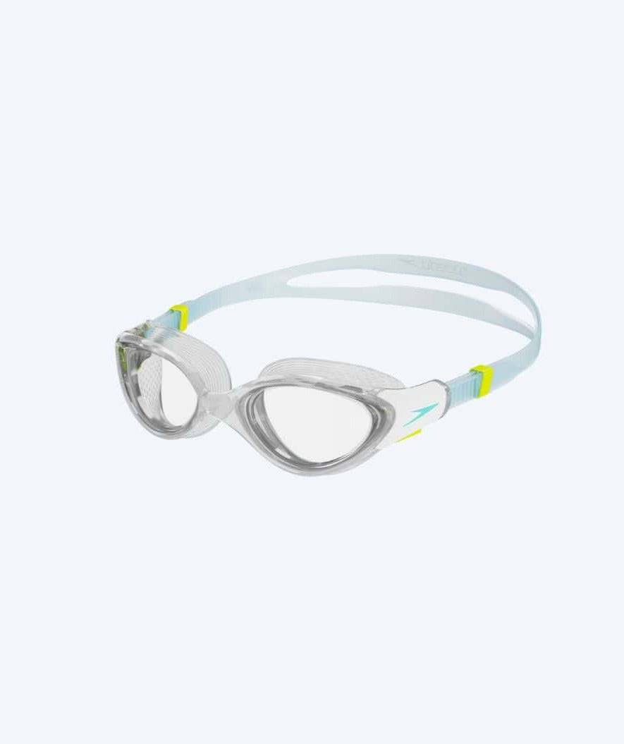 Speedo motionssimglasögon för dam - Biofuse 2.0 - Klar/blå