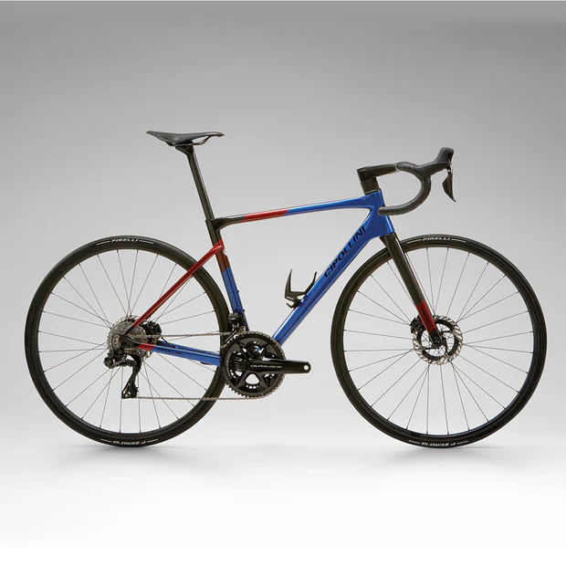 Cipollini Dolomia 2024 - Campagnolo Super Record WRL 2x12sp - Campagnolo Bora WTO 33 - 120 / XL / COBALT BLUE-RED METAL-CARBON SHINY