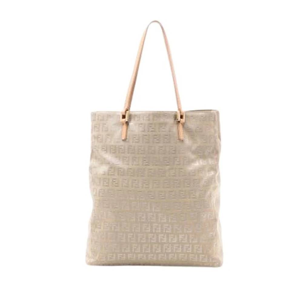 Fendi Vintage - Pre-owned Canvas Tote Bag Vintage - Dam - ONE Size - Läder