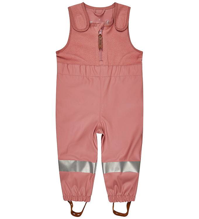 Sterntaler Regnbukser m. Fleece - PU - Rosa - Sterntaler - 5 år (110) - Regnbukser