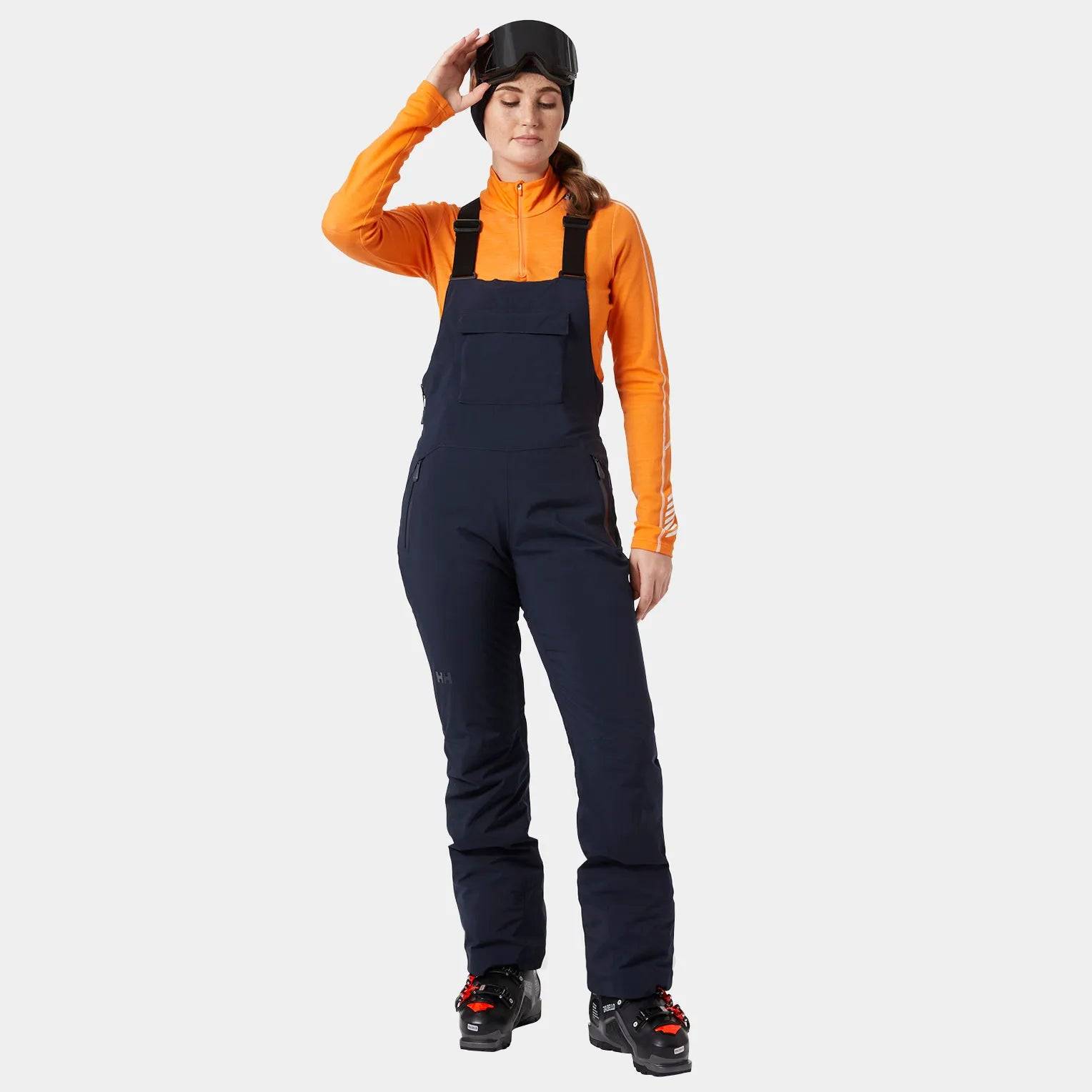 Helly Hansen Women's Legendary Insulated Bib Ski Pants Skibukser Dame - Navy - Navy / L