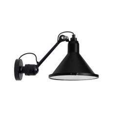 Lampe Gras by DCWéditions - Lampe Gras No 304 XL Outdoor Seaside Conic Black/Black - Vägglampor utomhus - Bernard-Albin Gras - Svart