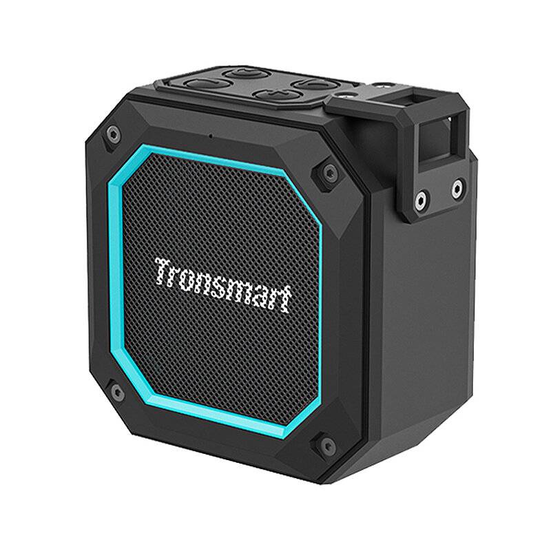 Tronsmart Grroove 2 10W bluetooth 5.3 högtalare Bärbar högtalare Dubbel EQ-läge IPX7 Vattentät LED-ljus TWS utomhus Tråd