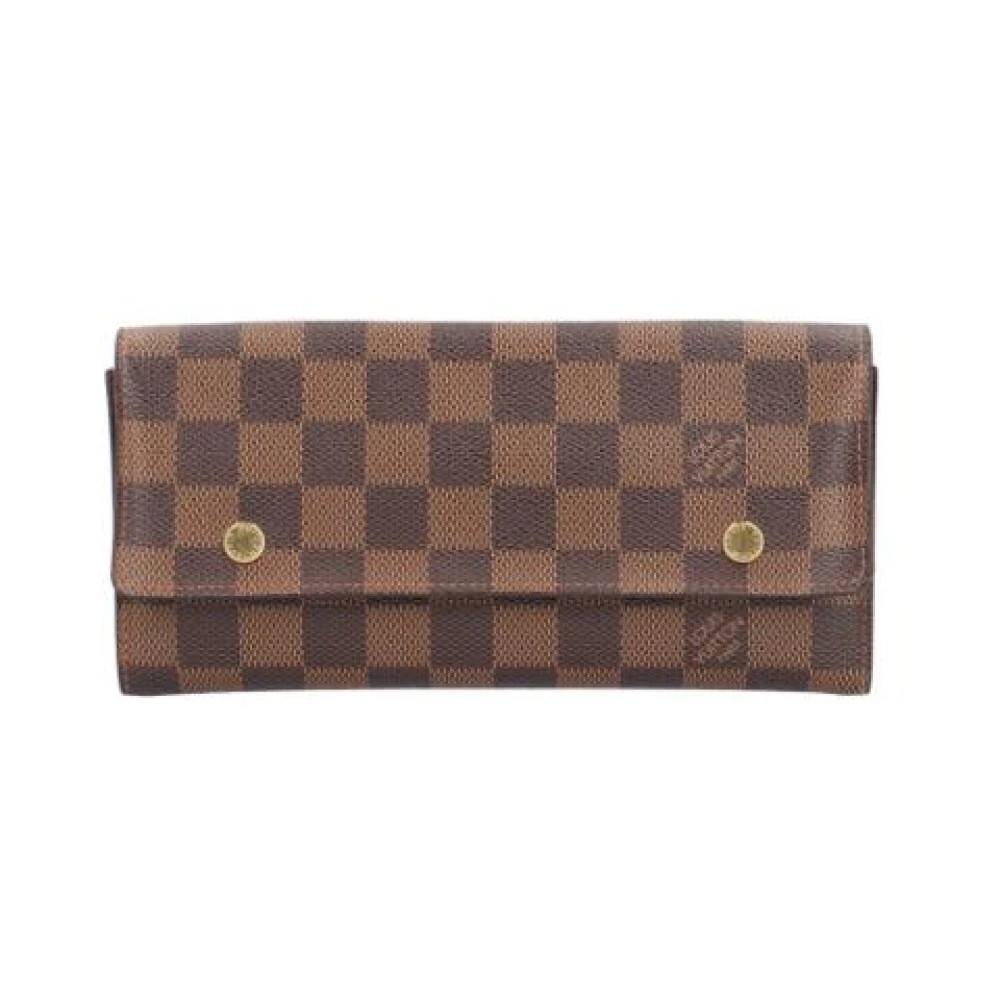 Louis Vuitton Vintage Pre-owned Lang pung (bi-fold) - Vintage - Herre - Brun - ONE SIZE -