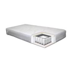 Bedly Lowell Resårmadrass 180x200 Fast - Vit & resårbotten
