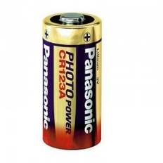 Panasonic CR123A Lithium Batteri 3V 10 x 1 blister (10 batterier)