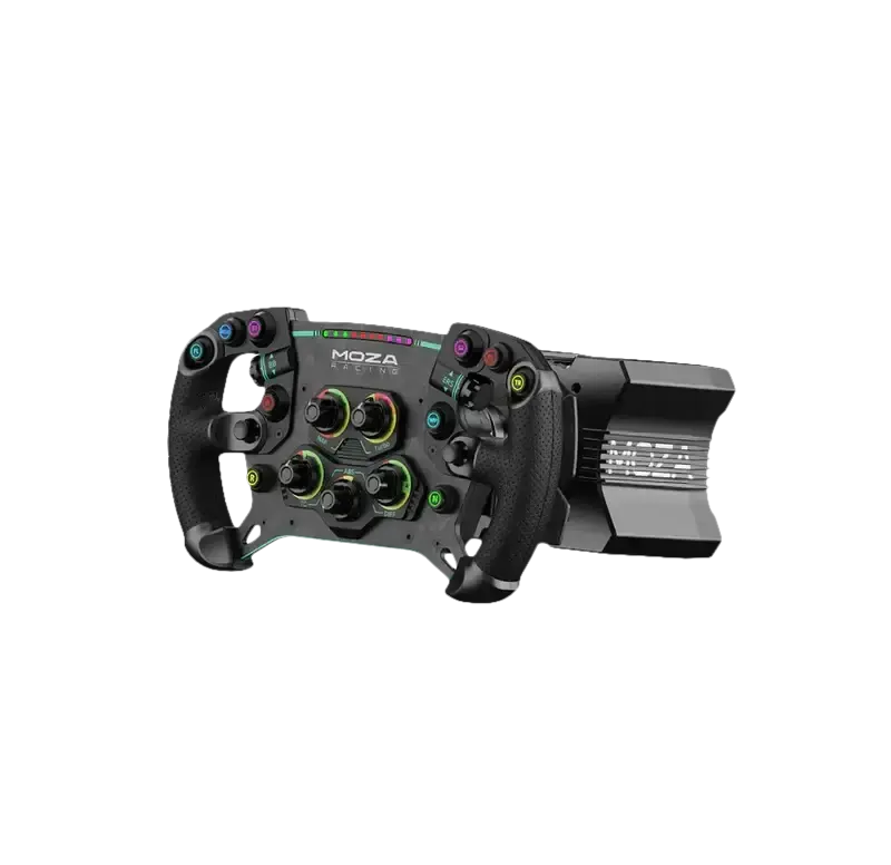 MOZA Racing R9 Direct Drive Wheel Base – V3 + GS V2P GT Steering Wheel – Bundle