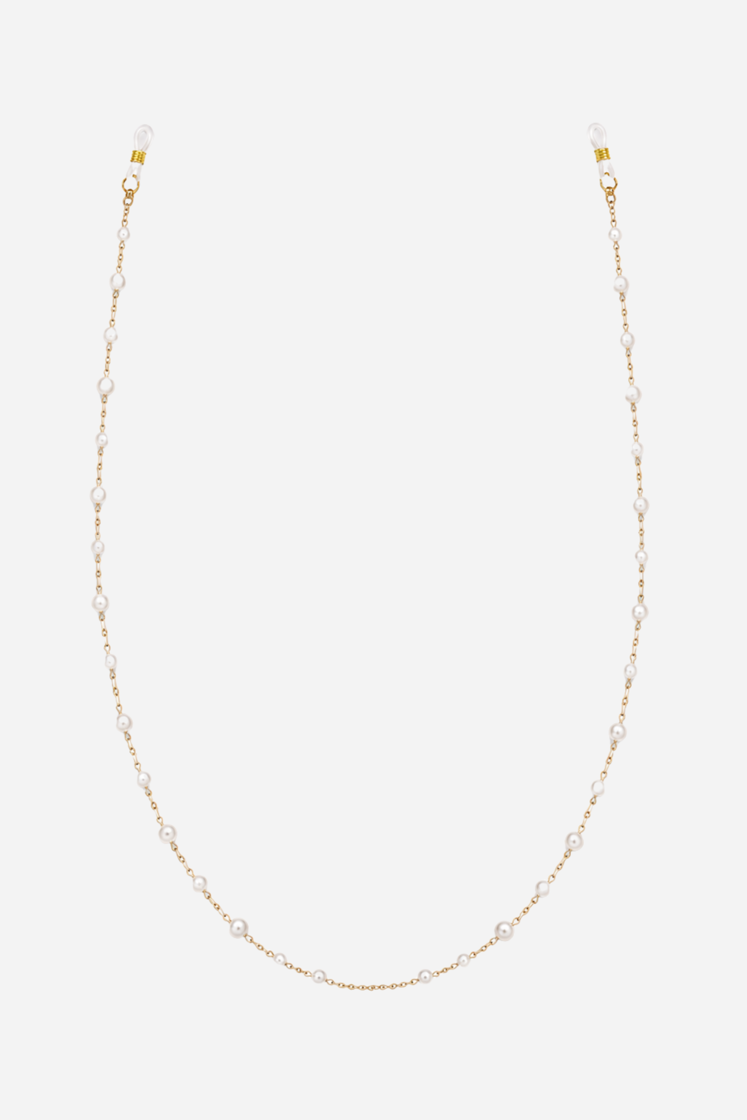 Andcopenhagen Basic - Brillekæde - Pearl/Gold Chain - Nina