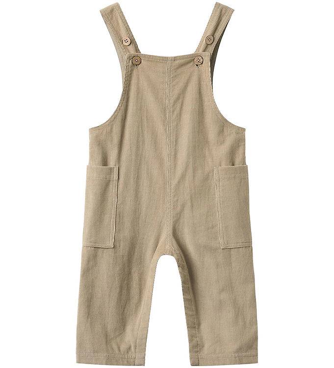 Wheat Smækbukser - Fløjl - Viggo - Gravel - Wheat - 1½ år (86) - Smækbukser