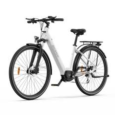 ONESPORT OT07 Electric Bike, 250W BAFANG Motor, 36V 10.4AH Battery, 27.5*1.77 Tires Ebike, 25km/h Max Speed, Disc Brakes, IPX4