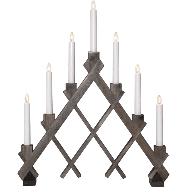 Ljusstake Rut Brun 43x53x7cm