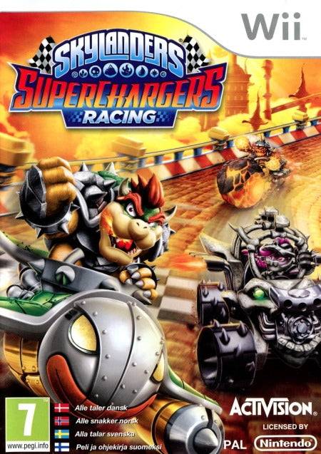 Wii - Skylanders: Superchargers Racing (Spelet) (På Svenska) (Beg)