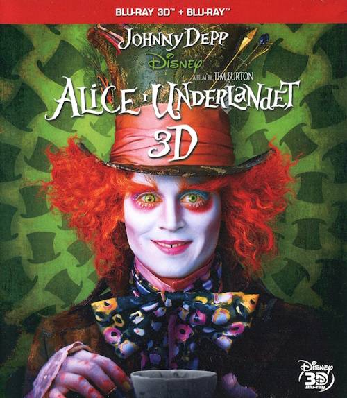 Alice i Underlandet (Johnny Depp) (2010) (3D) (Beg)