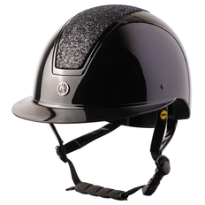 HS Ridhjälm Mips Vision Glitter Svart (L)