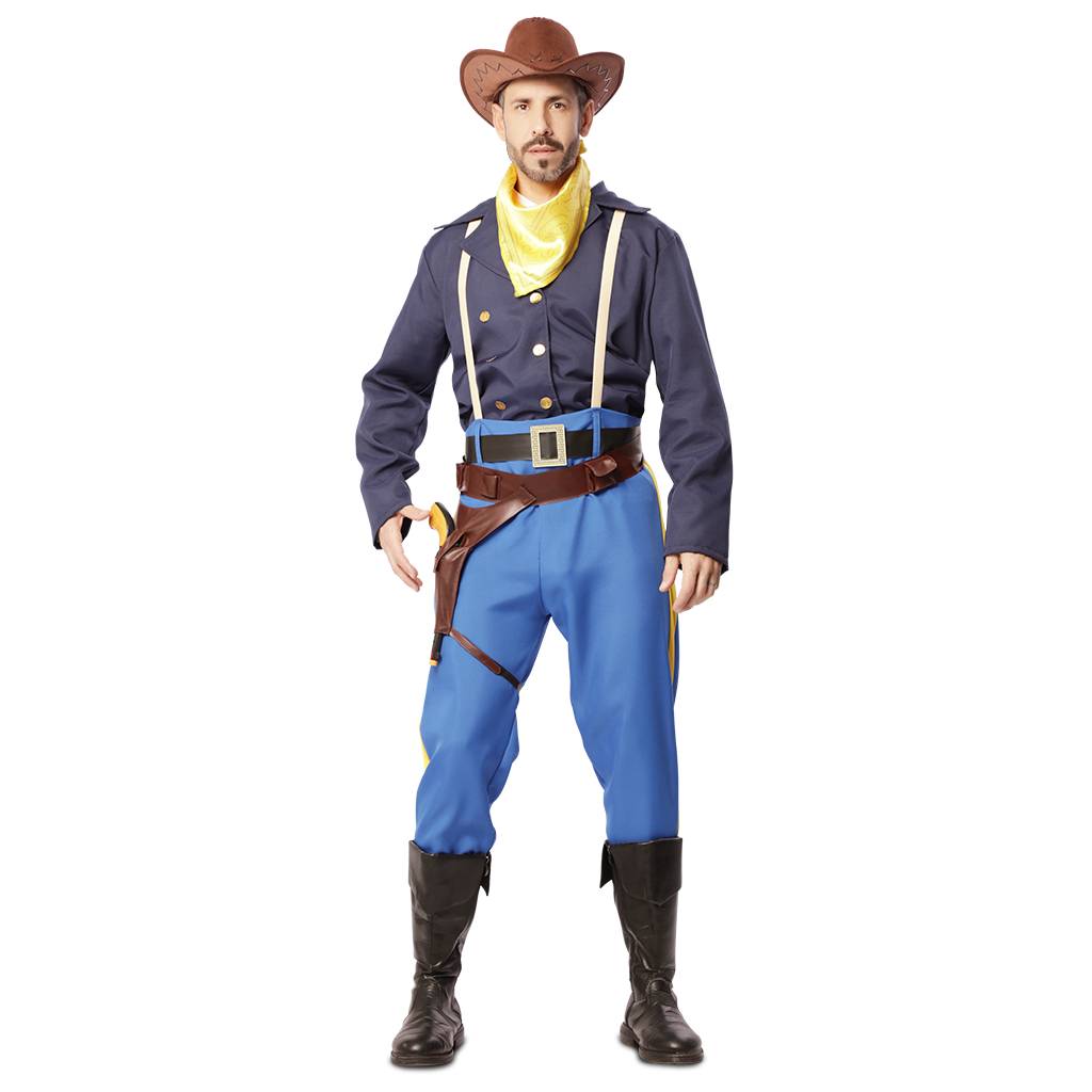 Western soldat kostume Small