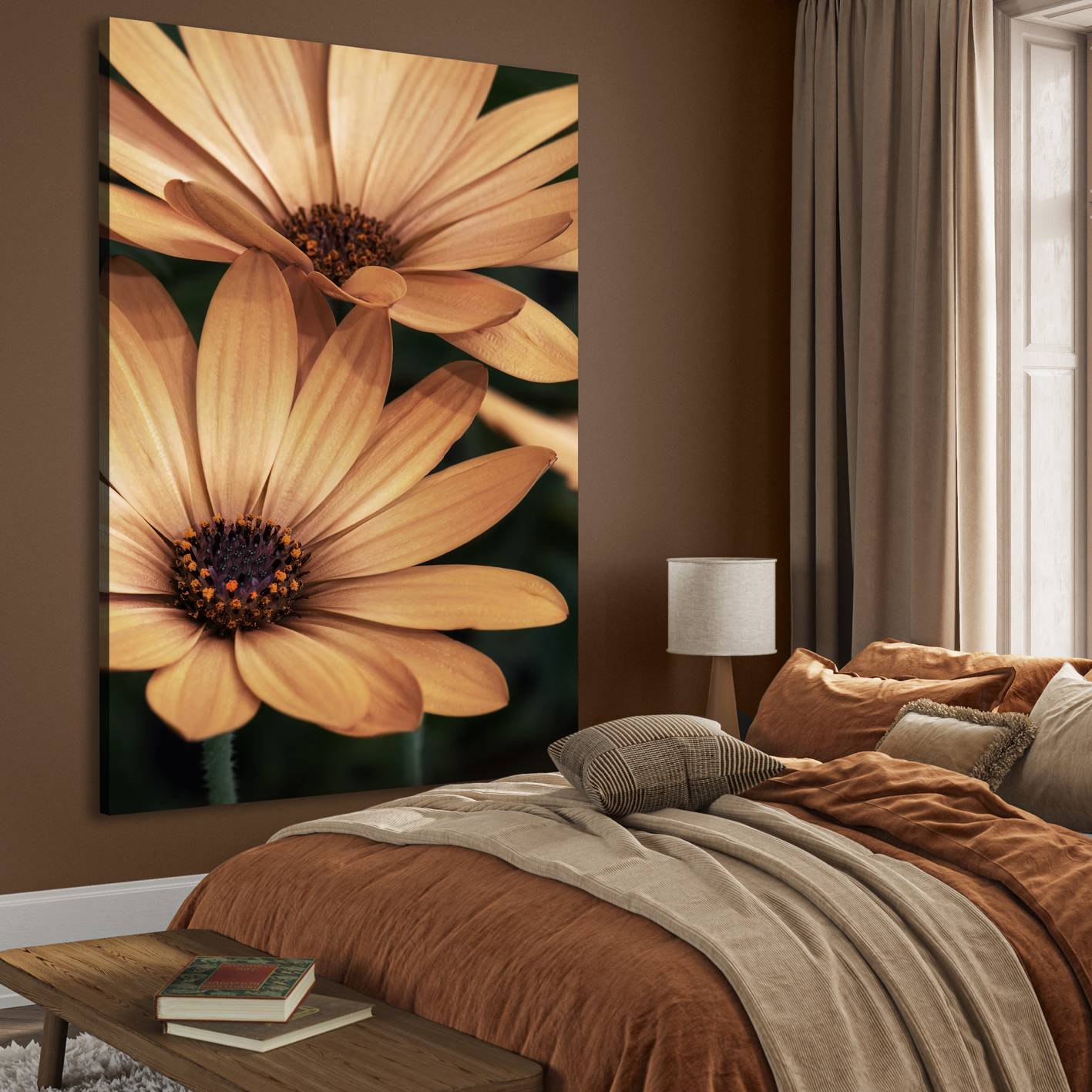 Ljuddämpande tavla - Marguerite Blossoms