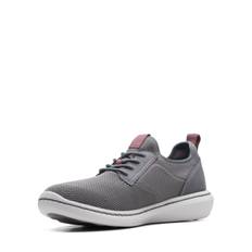 Sneaker Boots Step Urban Low Gray Textile cm [Clarks] Men's 25.0