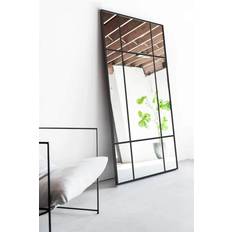 Gemini Spejl - 200x100 cm - Sort