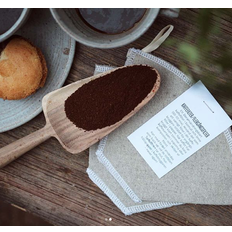 Flergångsfilter till kaffebryggare, linne, 2-pack