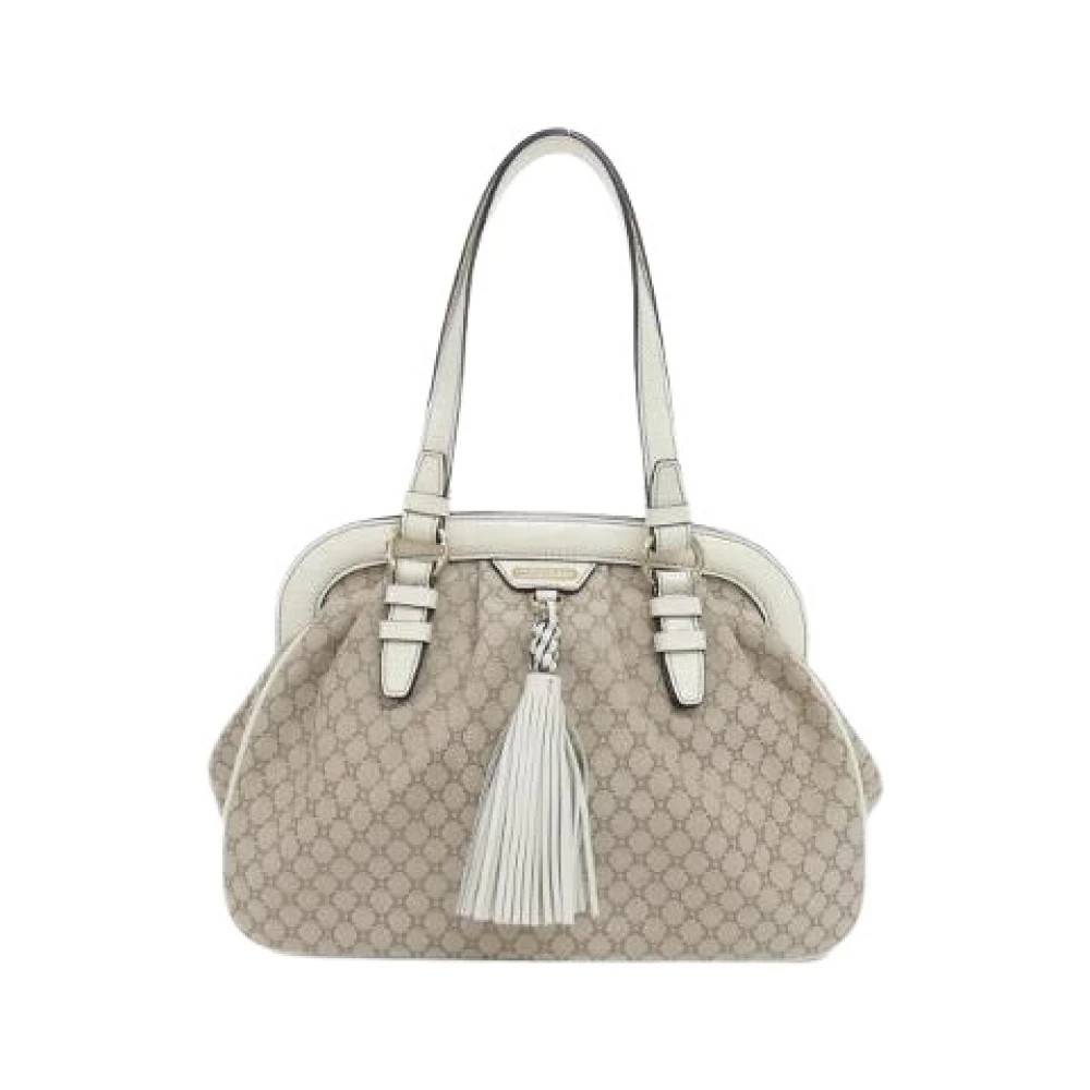 Celine Vintage - Pre-owned Canvas Leather Tote Bag Vintage - Dam - ONE Size - Läder