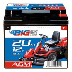 BIG Professional Garden AGM 12V 20Ah für Rasenmäher