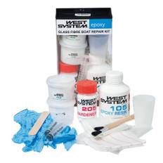 West System Epoxy 105-K Fiberglass Boat Repair kit