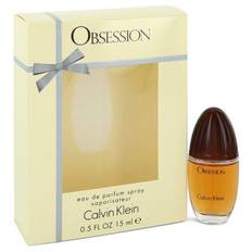 Obsession by Calvin Klein Eau De Parfum Spray 0.5 oz for Women, Sensual Oriental Fragrance - .5 oz