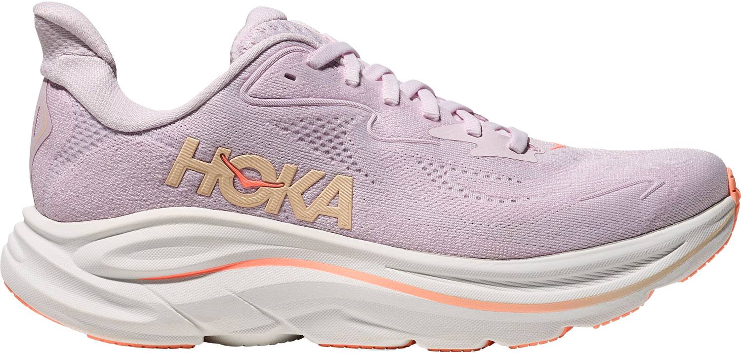 Hoka Clifton10 W Dam Rosa USL 9 - Löparskor - LilacCream/TangerineGlow (USL 9)
