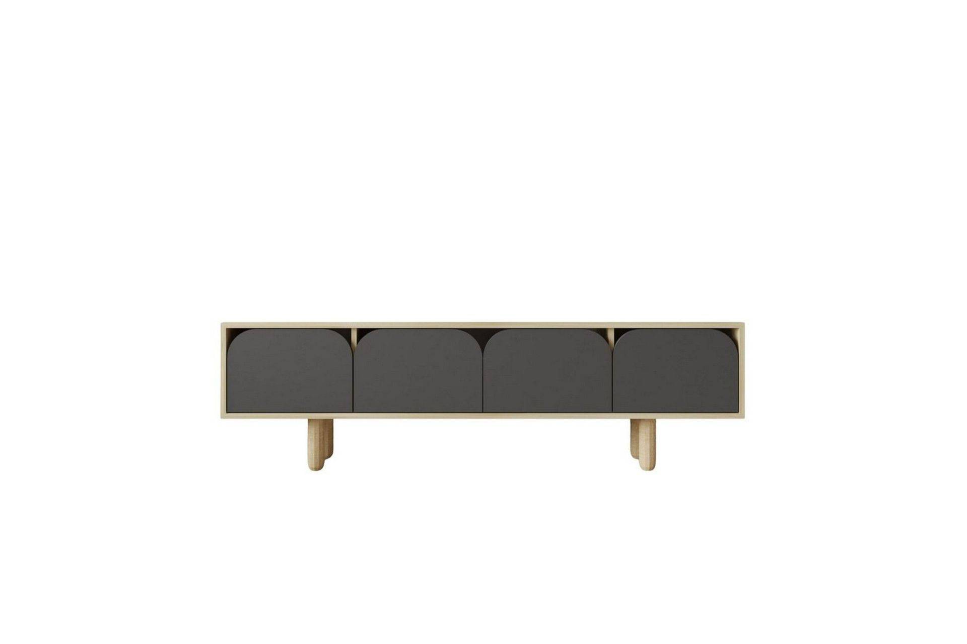 Arvo Tv-stativ 180x30 cm - Brun/Antracit Tv stativ & väggfästen