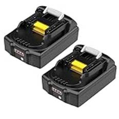 Energup 2 stycken 18 V 3 500 mAh batteri för Makita batteri 18 V BL1830 BL1815N BL1820 BL1830B BL1840