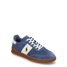 Polo Ralph Lauren Heritage Aera Suede Sneaker Blå