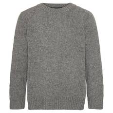 Cashmere sweater - Grey mélange - 4 år