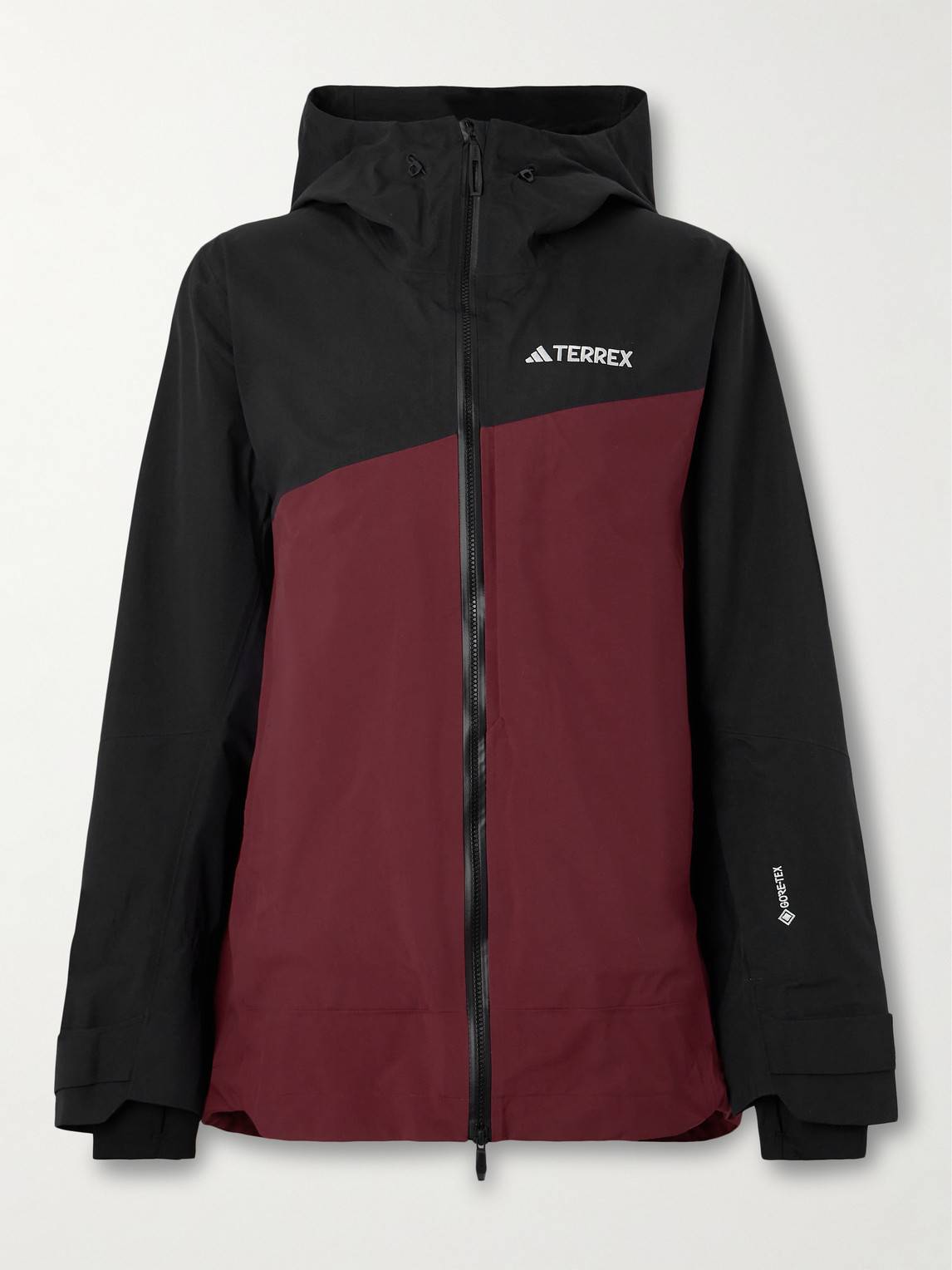 adidas Originals - Terrex Techrock Two-Tone 3L GORE-TEX® Hooded Ski Jacket - Men - Red - XL