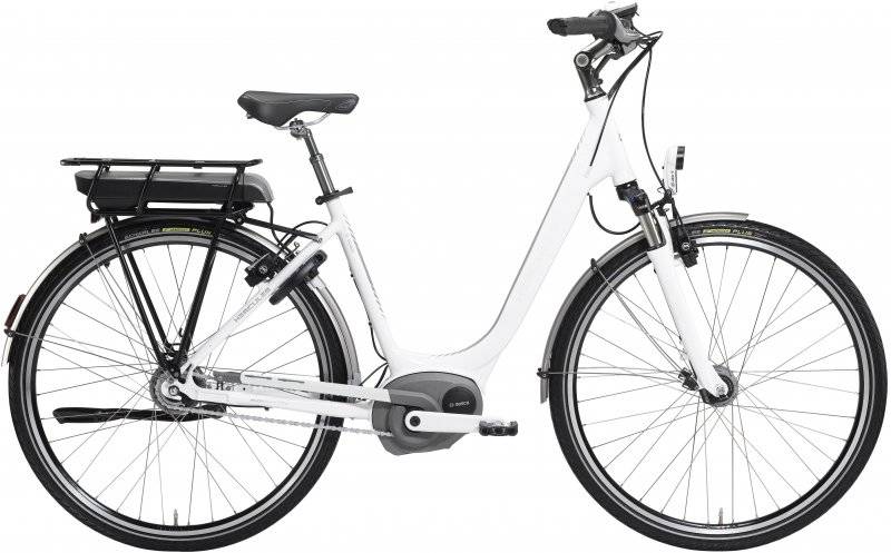 Hercules el-cykel Hvid 28t, 7g, 400wh