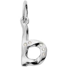 Maanesten Alphabet Pendant Silver Dam Hängsmycken Stl. P - Från Magasin - Sølv (P)