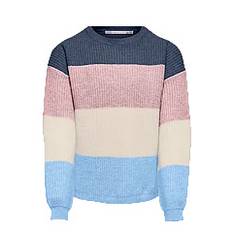 KIDS ONLY Kogsandy L/S Stripe Pullover Knt Noos |Multi/patterned |122-128