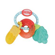 Nuby - Icy Bite Sweets Bidering Gul/Turkis/Rød + 3M - Klar til levering - Rød/Gul/Turkis