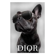 Bulldog Dior Plakat